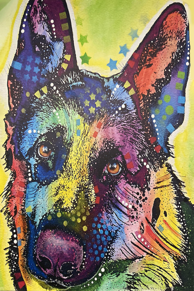 dog art
